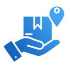 Shipping and tracking graphic design